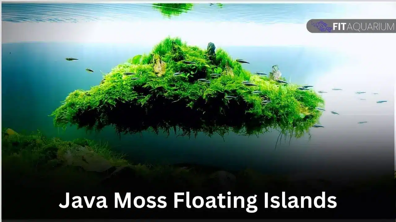 Java moss floating island
